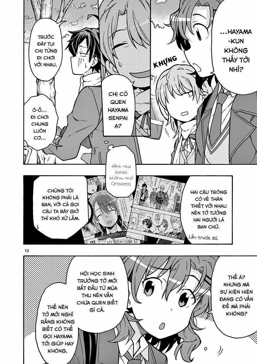 Yahari Ore No Seishun Rabukome Wa Machigatte Iru Chapter 62 trang 9