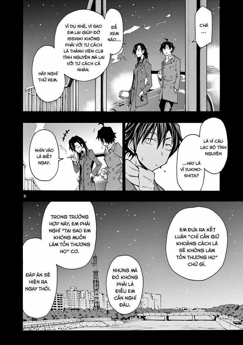 Yahari Ore No Seishun Rabukome Wa Machigatte Iru Chapter 63 trang 7