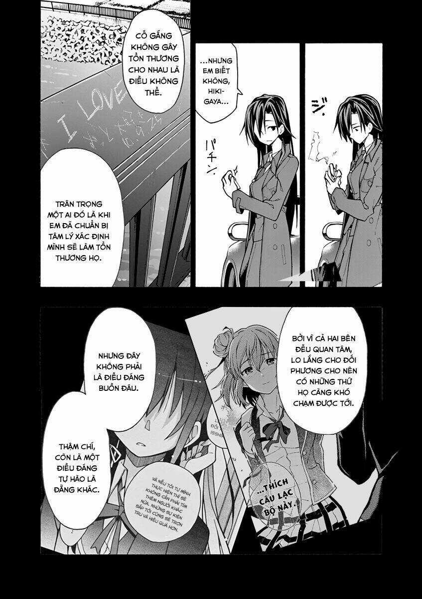 Yahari Ore No Seishun Rabukome Wa Machigatte Iru Chapter 63 trang 9