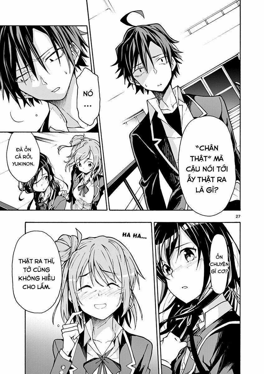 Yahari Ore No Seishun Rabukome Wa Machigatte Iru Chapter 64 trang 24