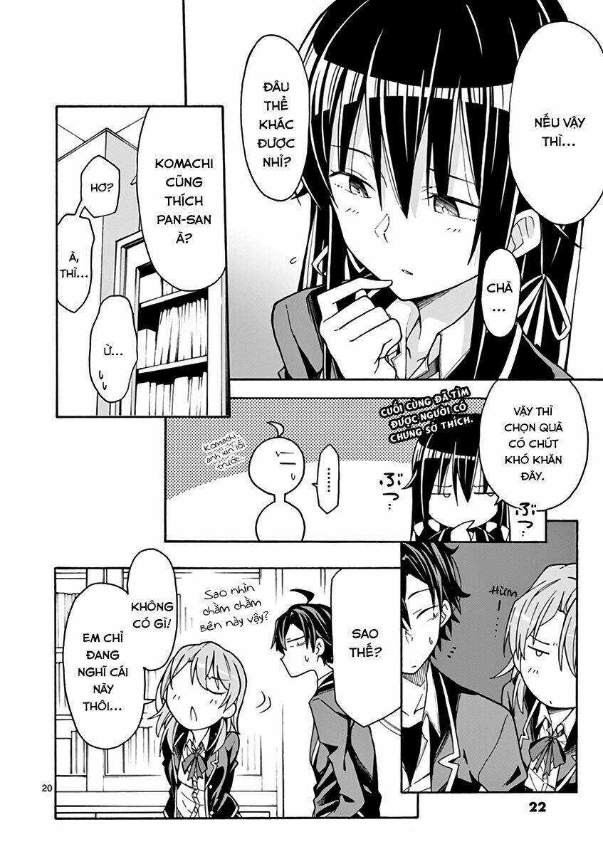 Yahari Ore No Seishun Rabukome Wa Machigatte Iru Chapter 65 trang 18