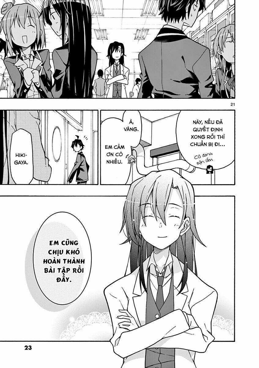 Yahari Ore No Seishun Rabukome Wa Machigatte Iru Chapter 65 trang 19