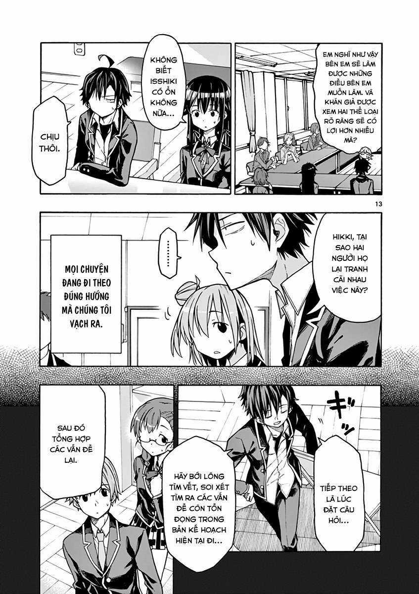 Yahari Ore No Seishun Rabukome Wa Machigatte Iru Chapter 69 trang 12