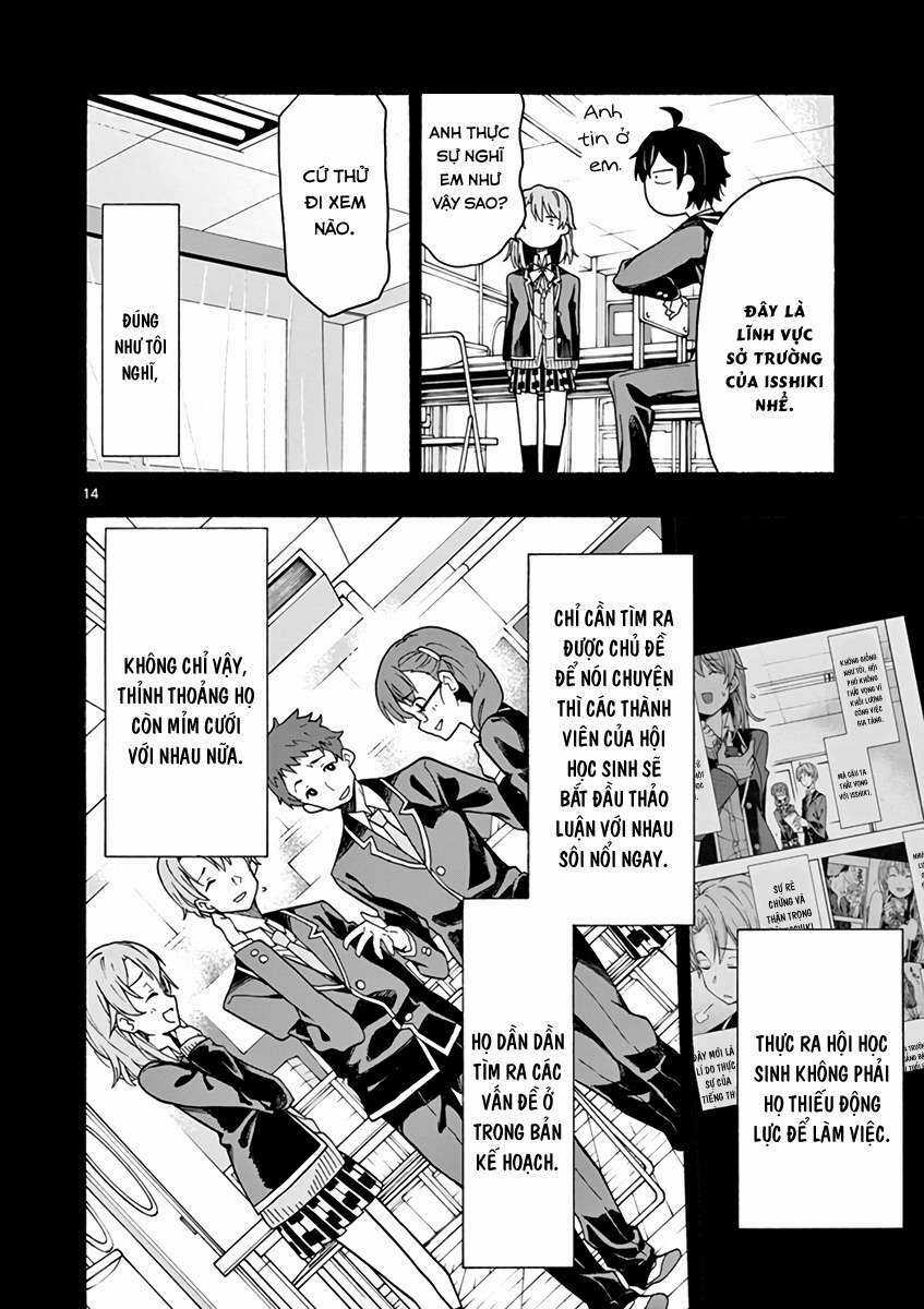 Yahari Ore No Seishun Rabukome Wa Machigatte Iru Chapter 69 trang 13