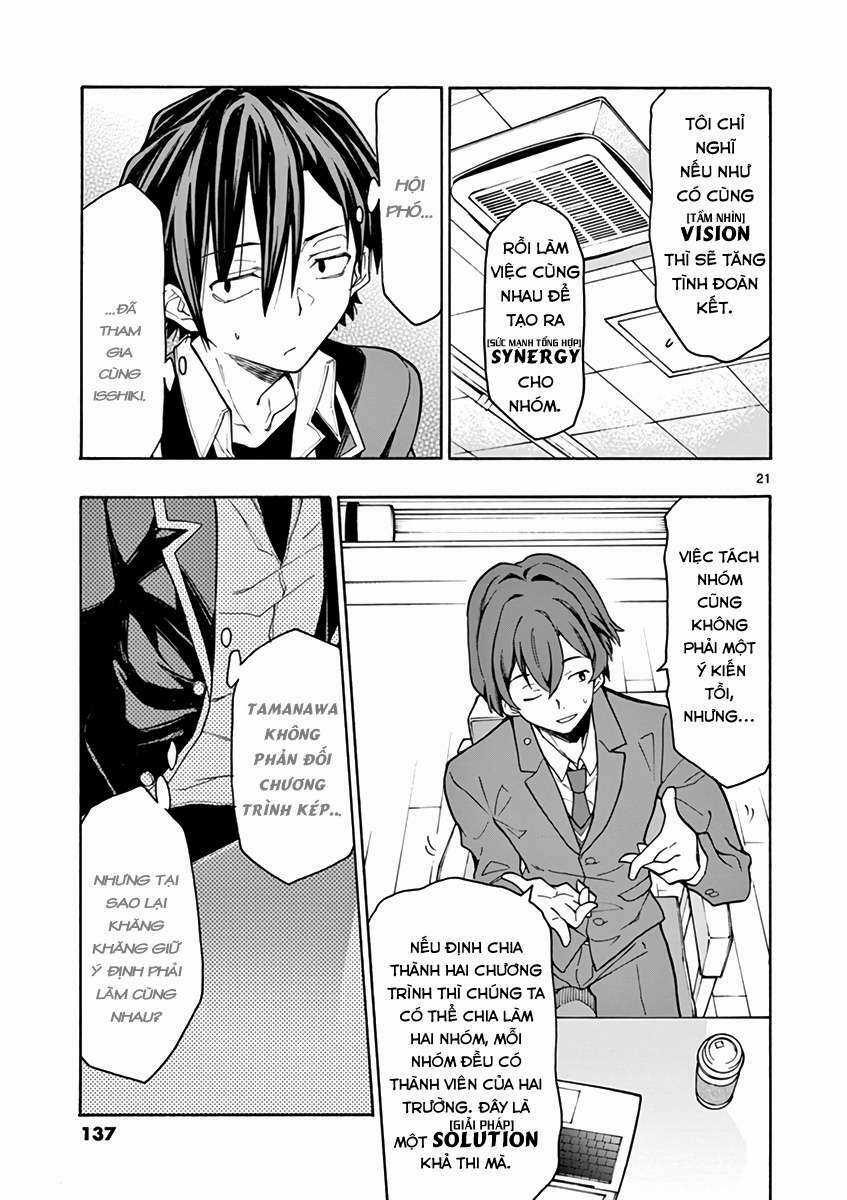 Yahari Ore No Seishun Rabukome Wa Machigatte Iru Chapter 69 trang 20