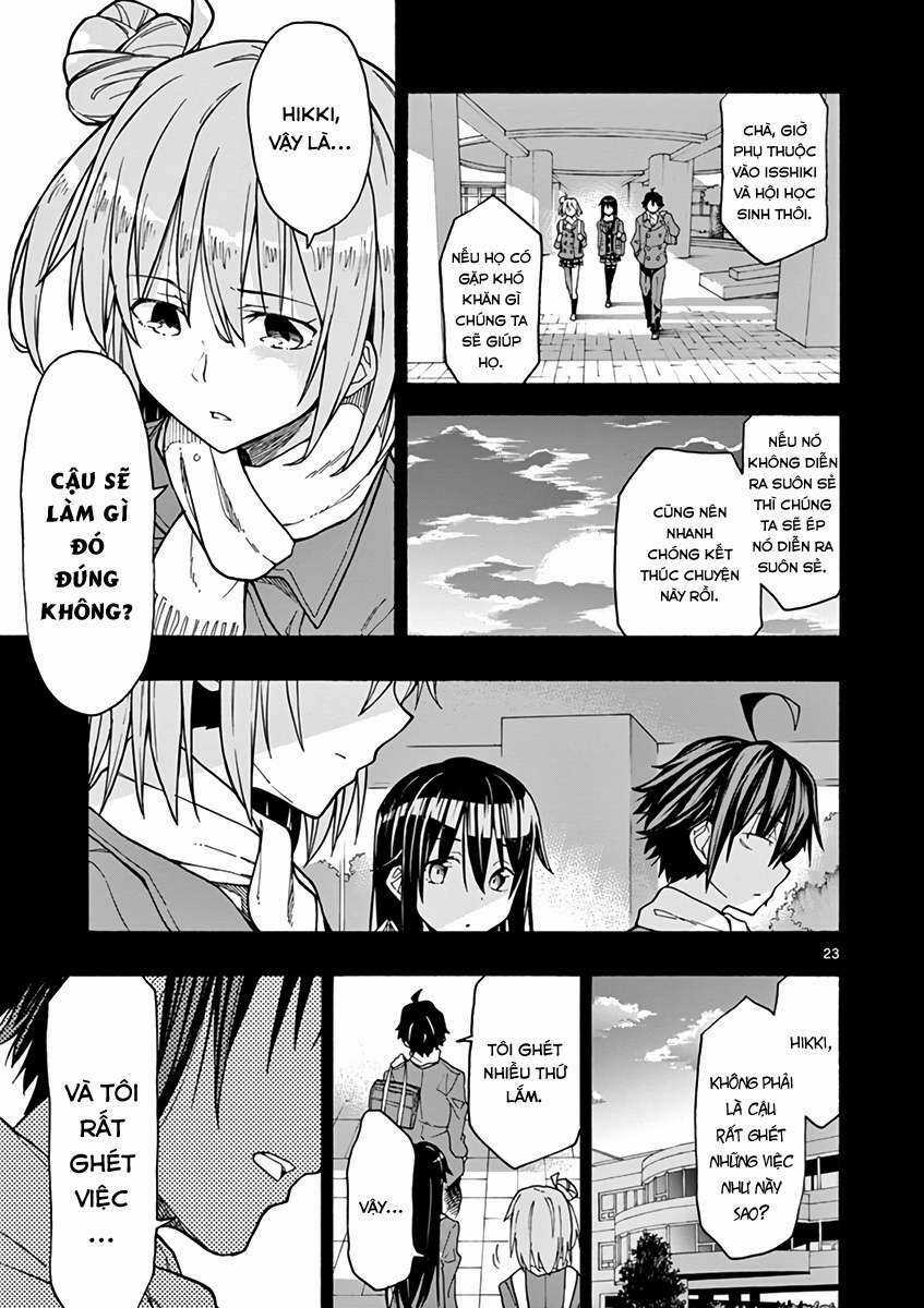 Yahari Ore No Seishun Rabukome Wa Machigatte Iru Chapter 69 trang 22