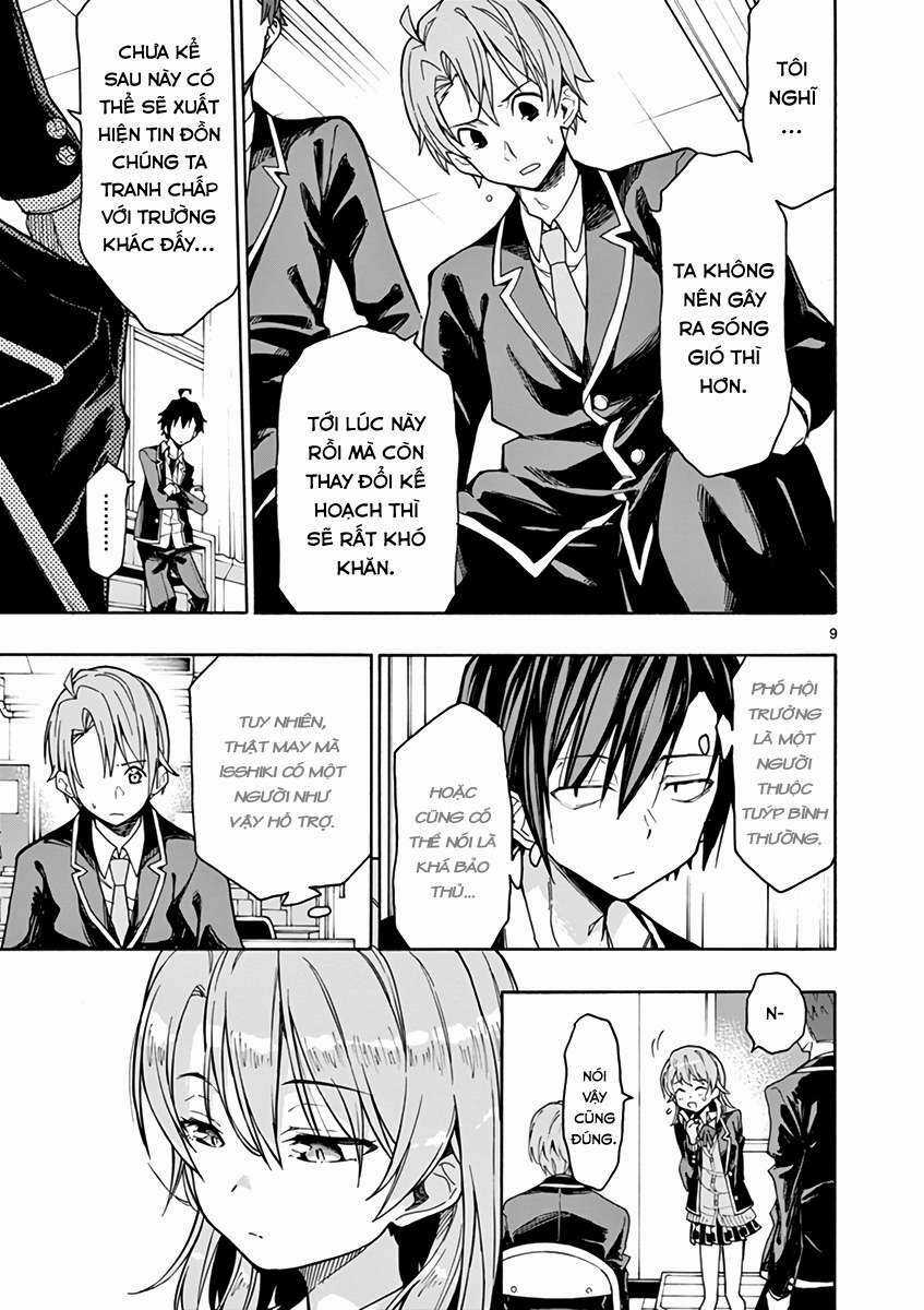 Yahari Ore No Seishun Rabukome Wa Machigatte Iru Chapter 69 trang 8