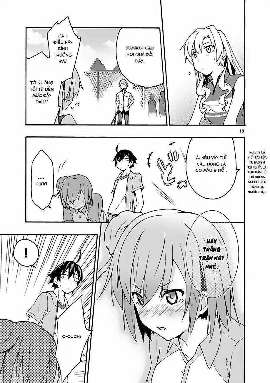 Yahari Ore No Seishun Rabukome Wa Machigatte Iru Chapter 7 trang 17