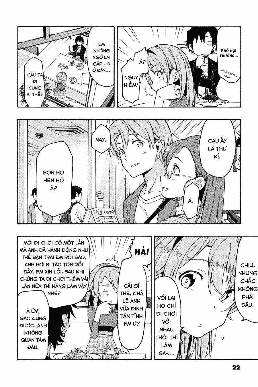 Yahari Ore No Seishun Rabukome Wa Machigatte Iru Chapter 71 trang 18