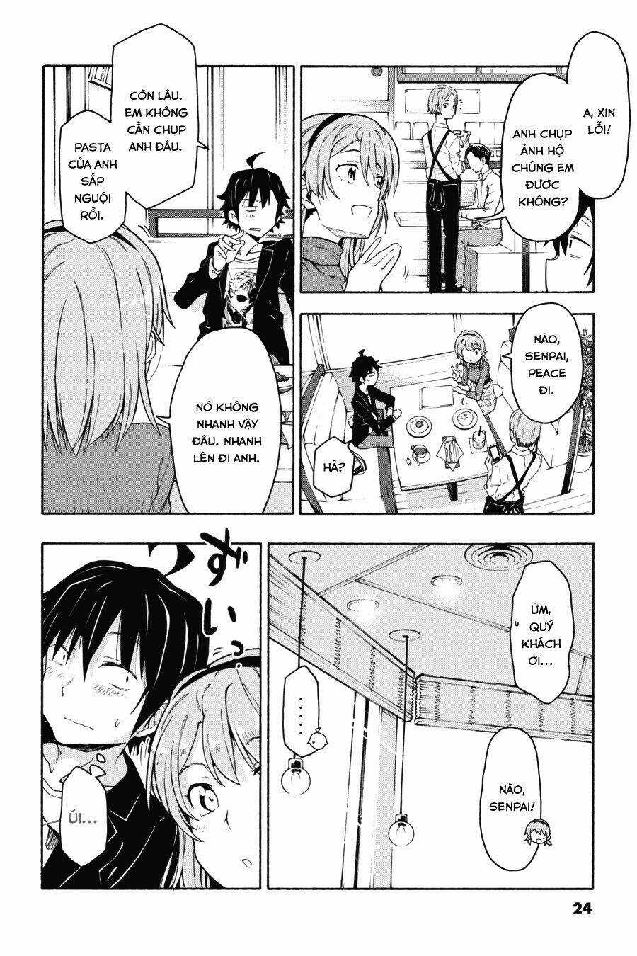 Yahari Ore No Seishun Rabukome Wa Machigatte Iru Chapter 71 trang 20