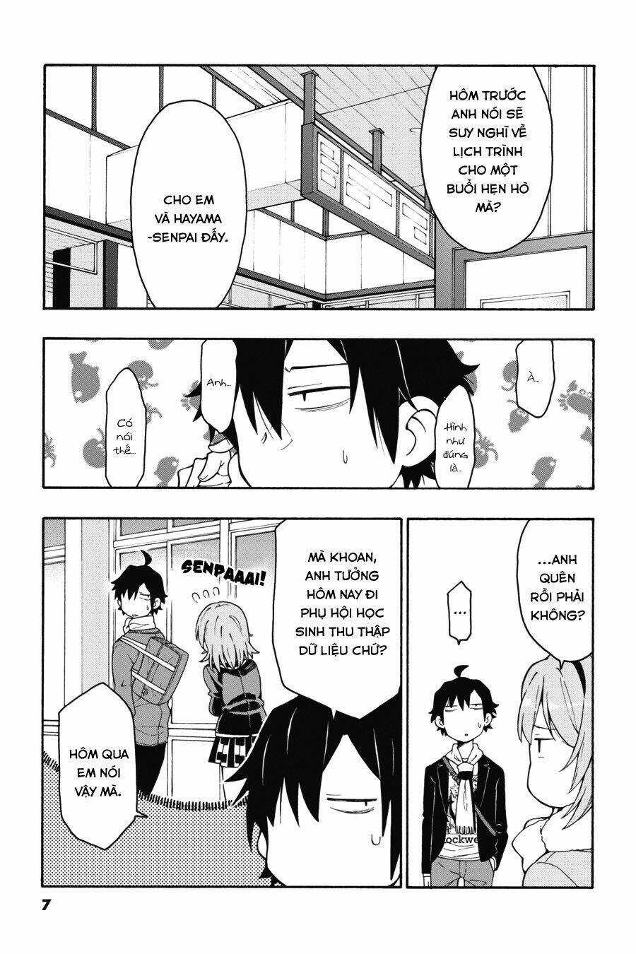 Yahari Ore No Seishun Rabukome Wa Machigatte Iru Chapter 71 trang 3