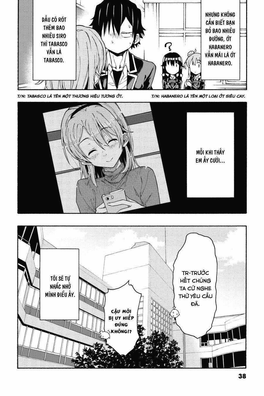 Yahari Ore No Seishun Rabukome Wa Machigatte Iru Chapter 71 trang 35