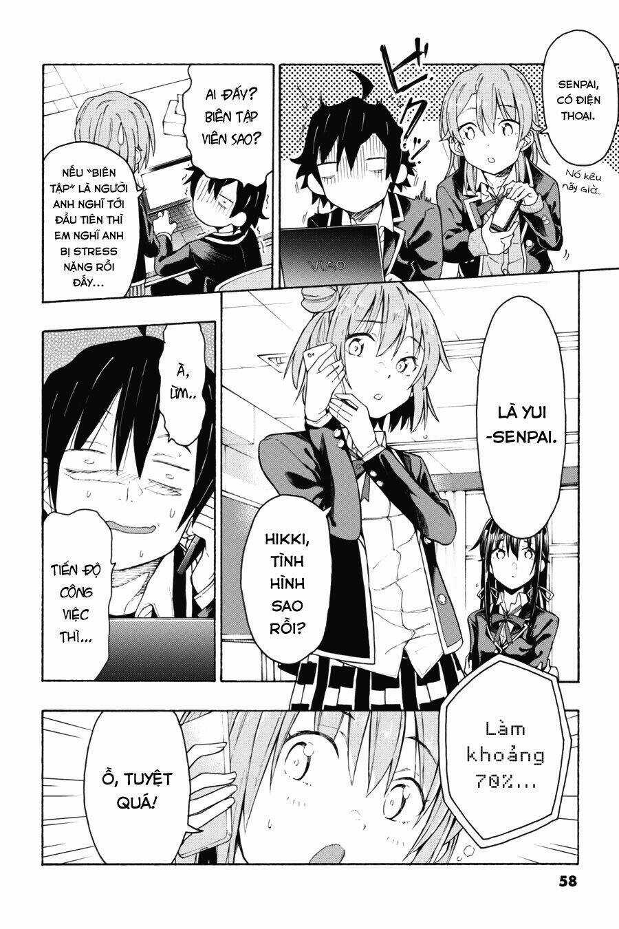 Yahari Ore No Seishun Rabukome Wa Machigatte Iru Chapter 72 trang 17