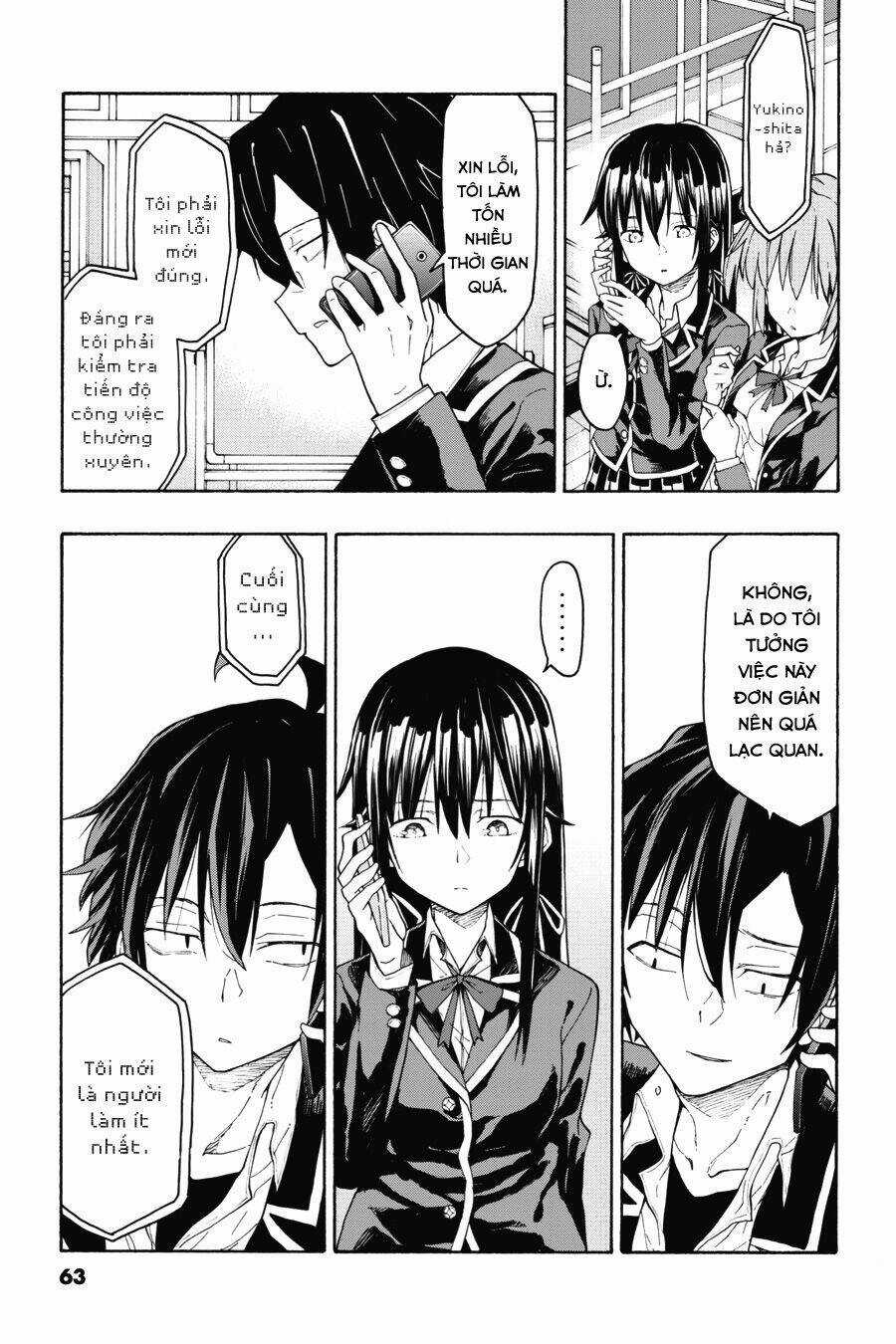 Yahari Ore No Seishun Rabukome Wa Machigatte Iru Chapter 72 trang 22