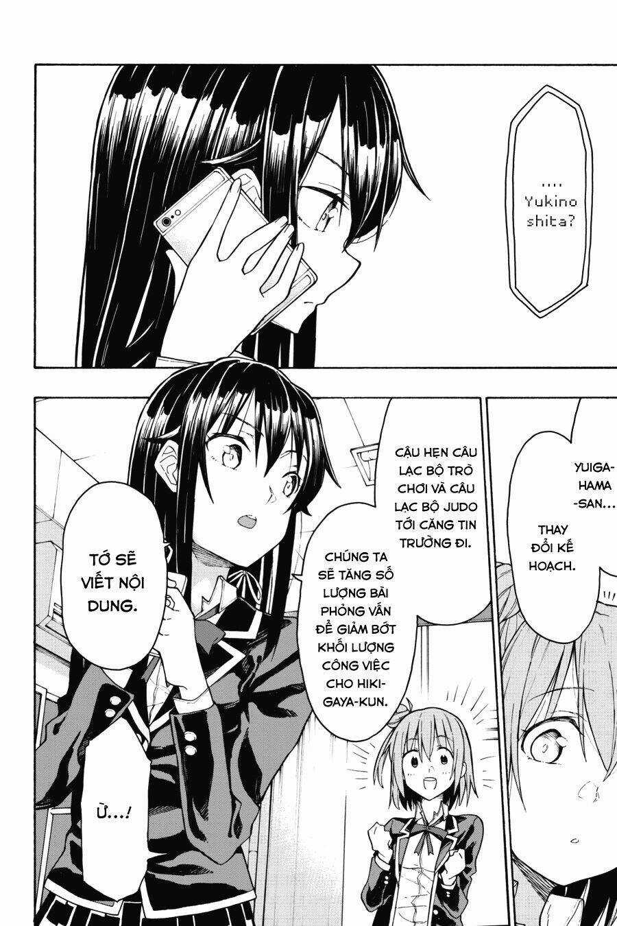 Yahari Ore No Seishun Rabukome Wa Machigatte Iru Chapter 72 trang 23
