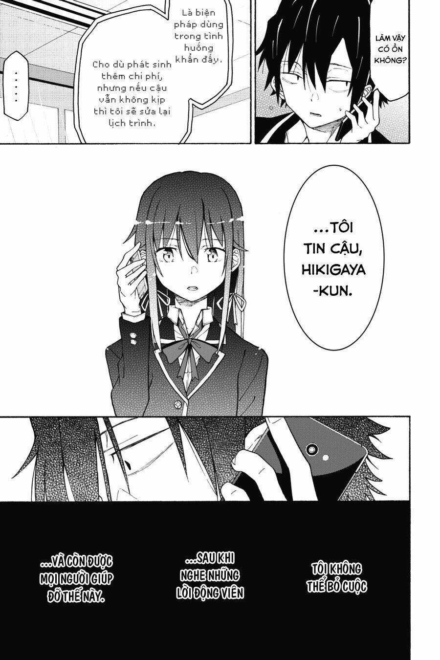 Yahari Ore No Seishun Rabukome Wa Machigatte Iru Chapter 72 trang 24