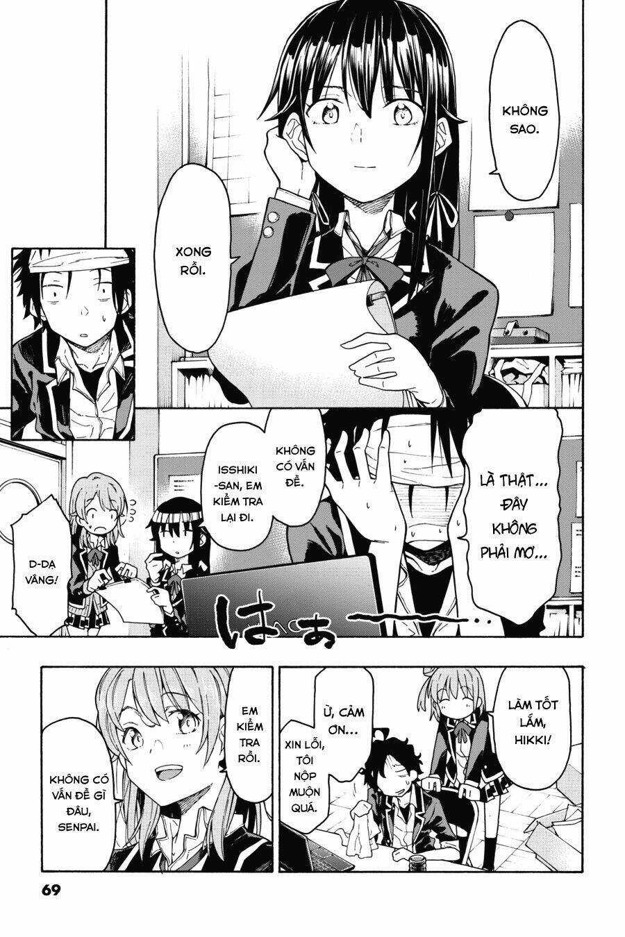 Yahari Ore No Seishun Rabukome Wa Machigatte Iru Chapter 72 trang 28