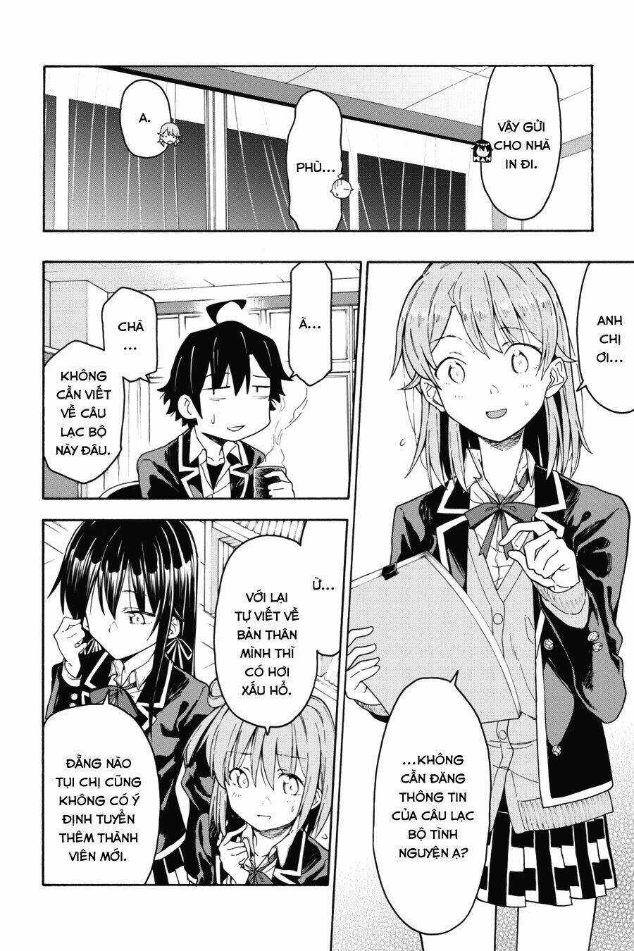 Yahari Ore No Seishun Rabukome Wa Machigatte Iru Chapter 72 trang 29
