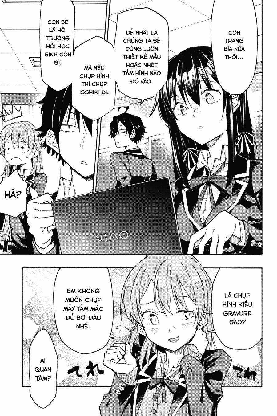 Yahari Ore No Seishun Rabukome Wa Machigatte Iru Chapter 72 trang 8