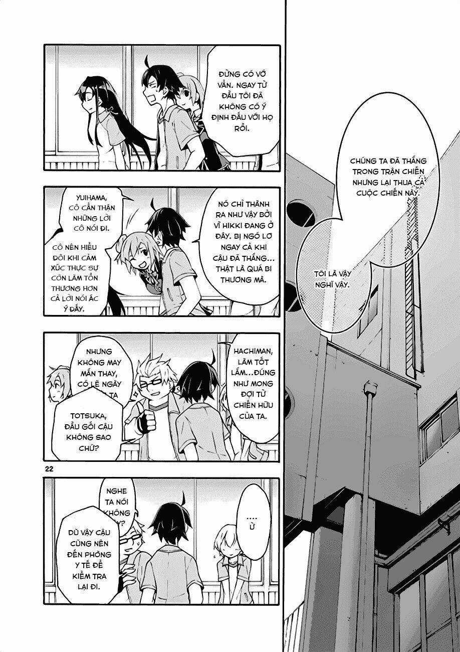 Yahari Ore No Seishun Rabukome Wa Machigatte Iru Chapter 8 trang 20