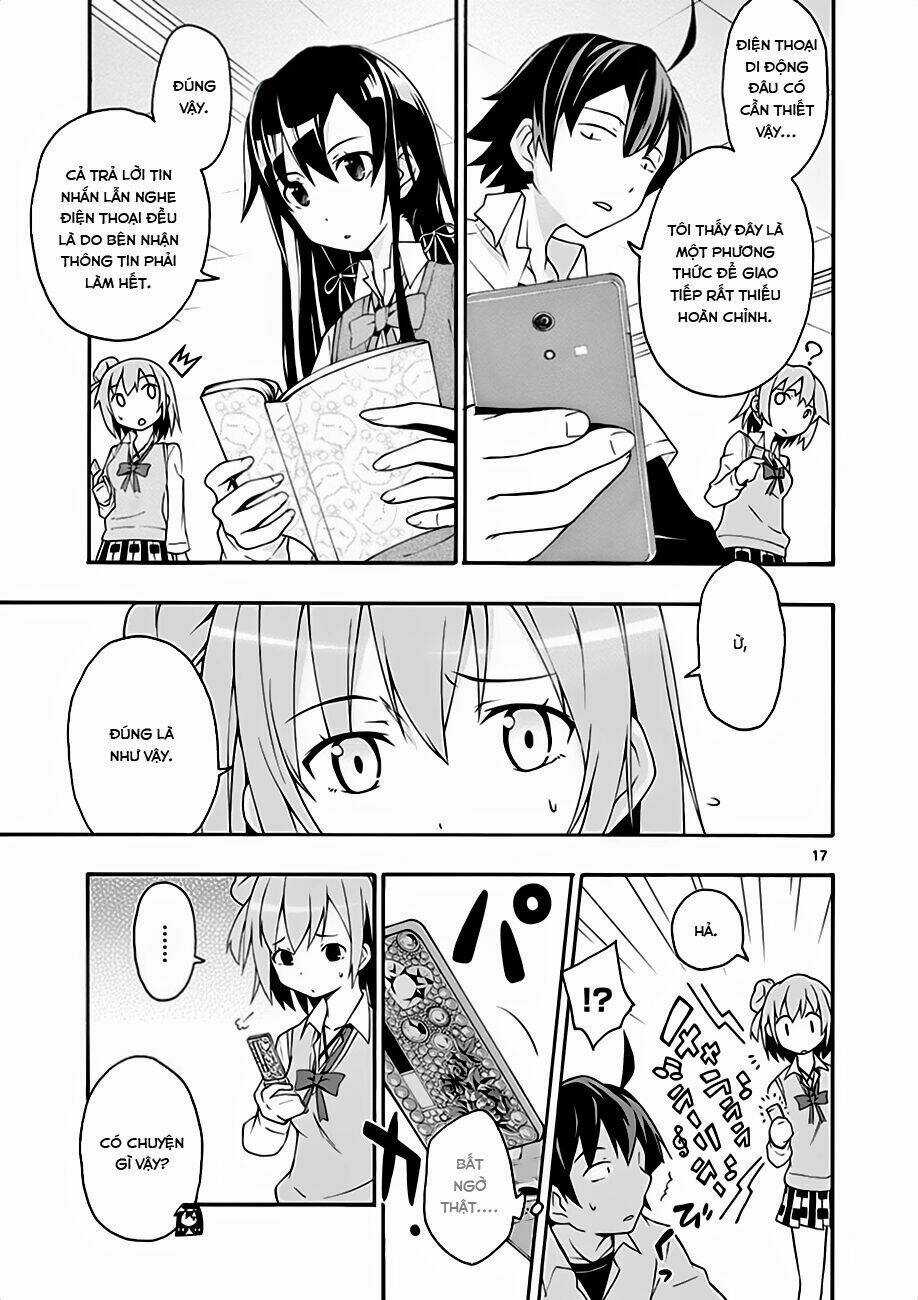 Yahari Ore No Seishun Rabukome Wa Machigatte Iru Chapter 9 trang 13
