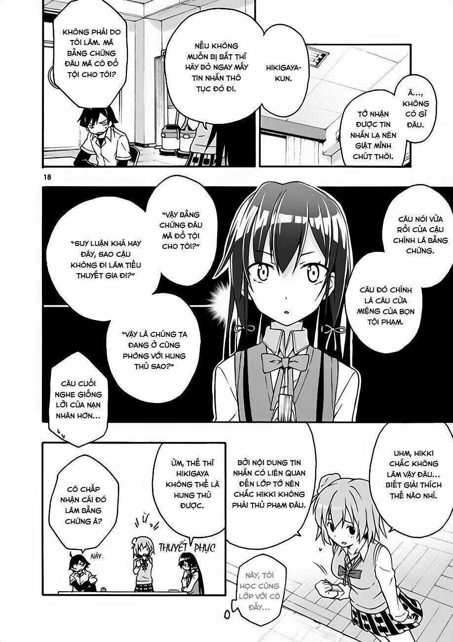 Yahari Ore No Seishun Rabukome Wa Machigatte Iru Chapter 9 trang 14
