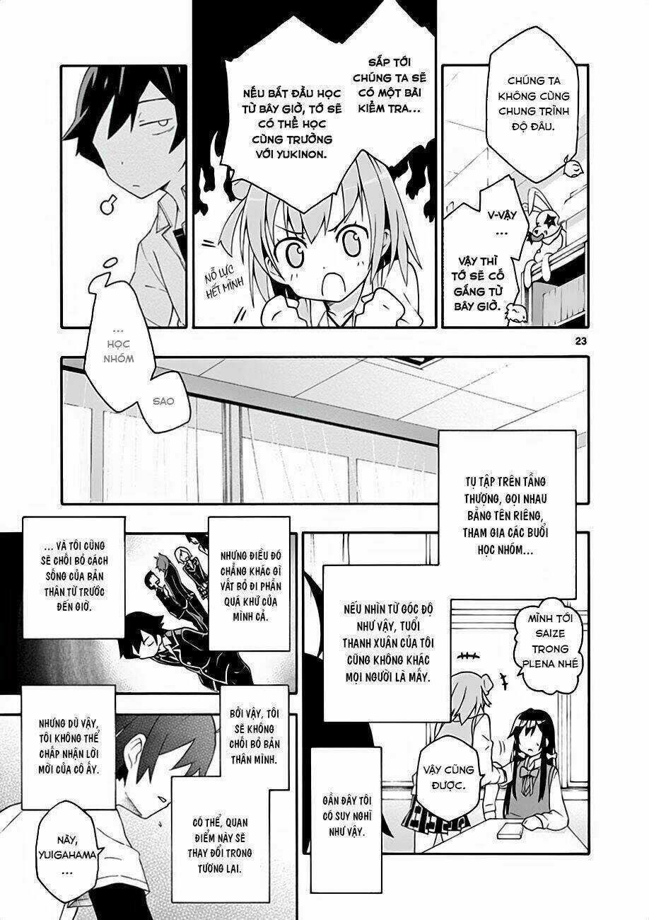 Yahari Ore No Seishun Rabukome Wa Machigatte Iru Chapter 9 trang 18