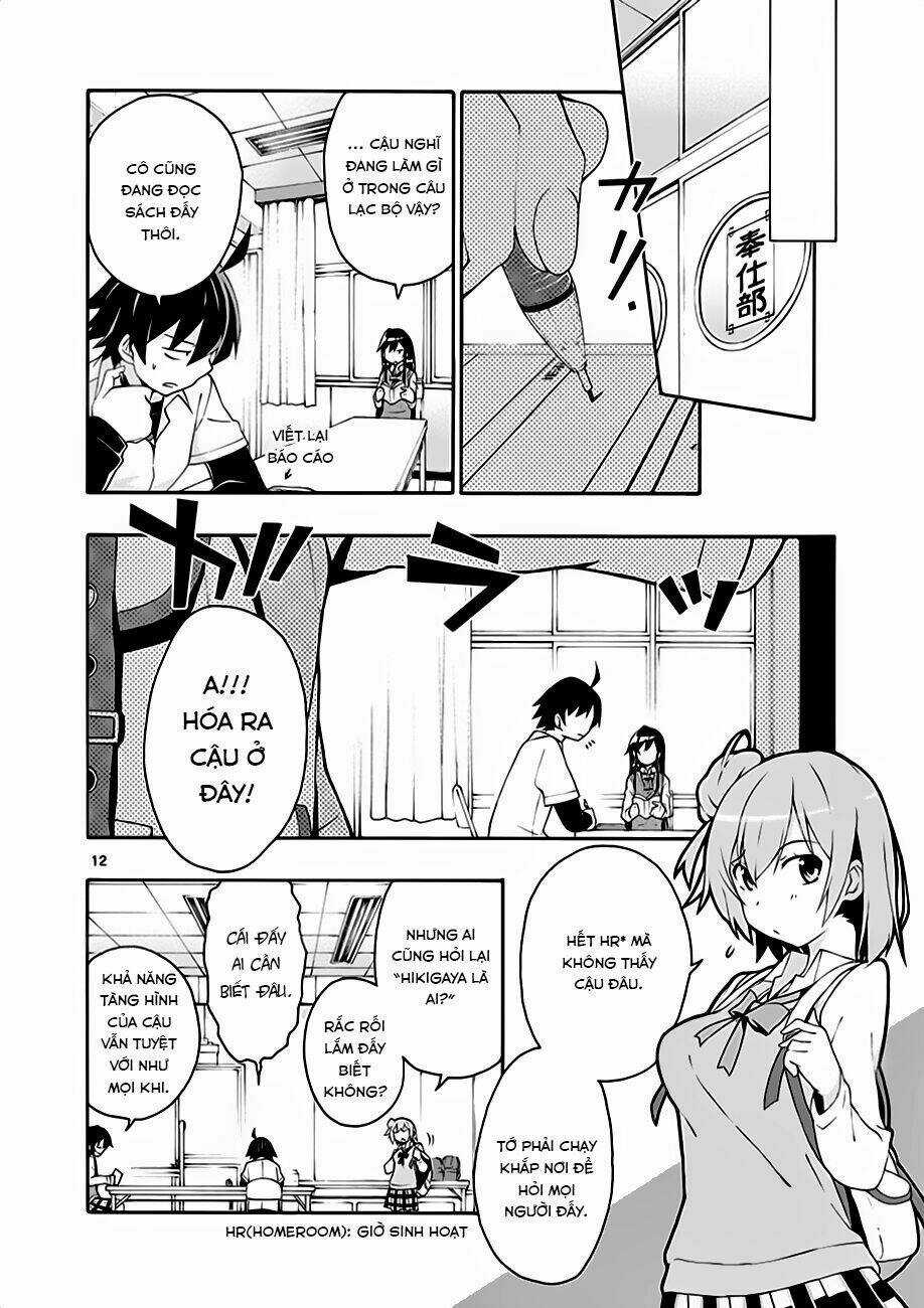 Yahari Ore No Seishun Rabukome Wa Machigatte Iru Chapter 9 trang 8