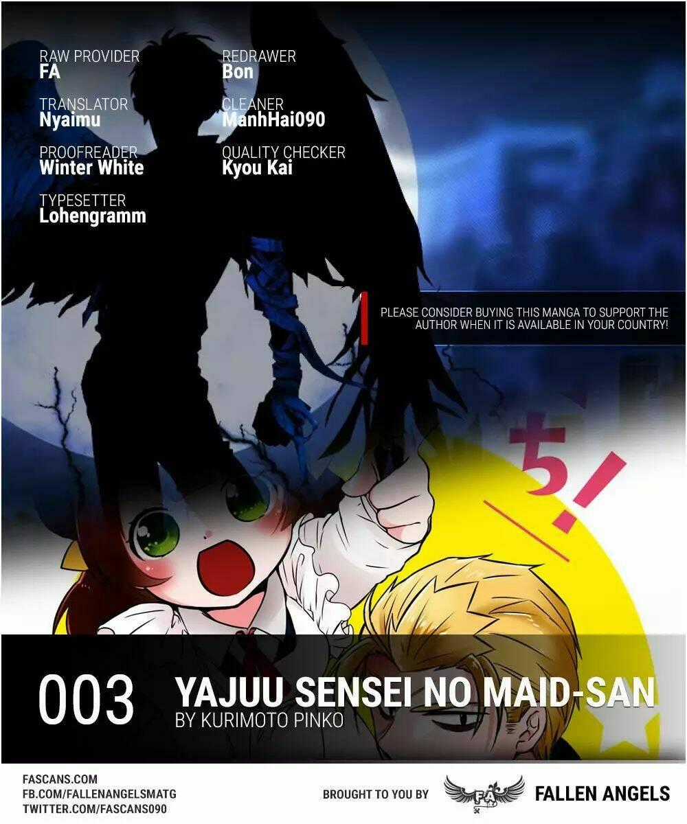 Yajuu Sensei No Maid-San Chapter 3 trang 0