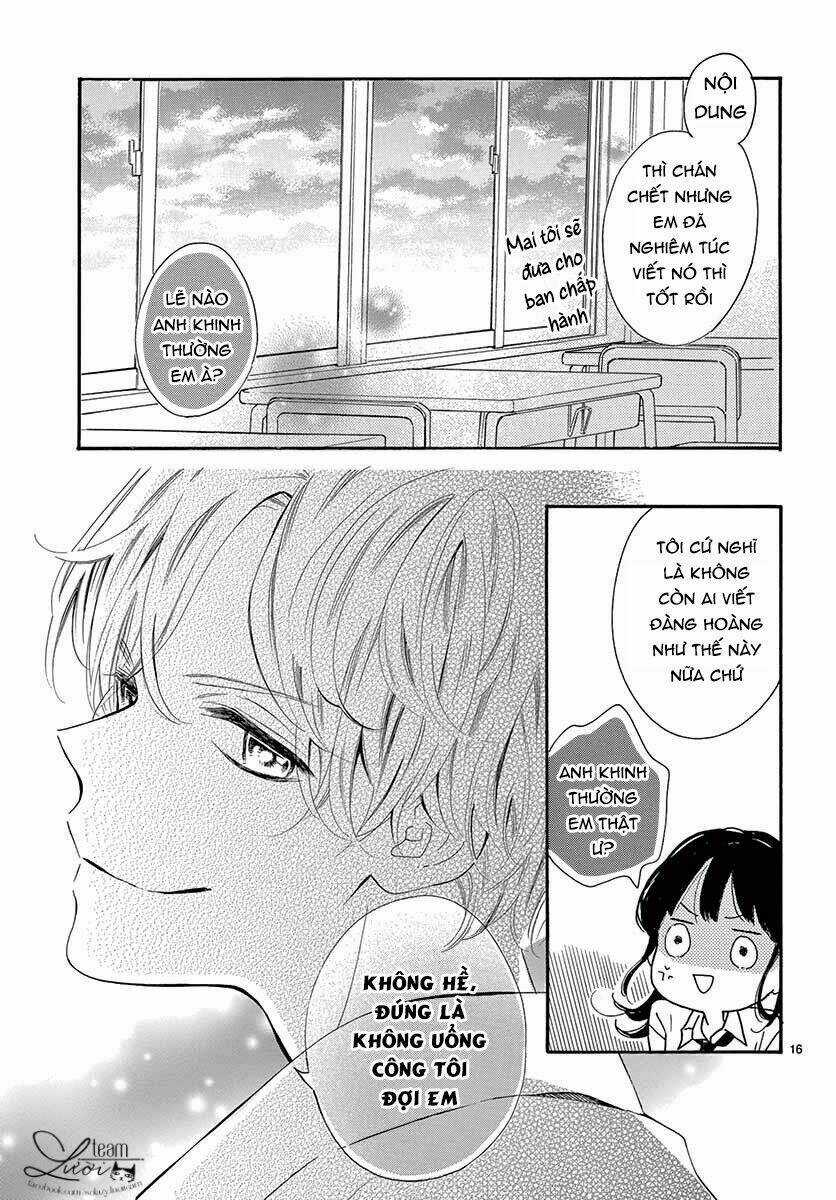 Yakkai Na Hatsukoi Wa... Senpai To Chapter 1 trang 19