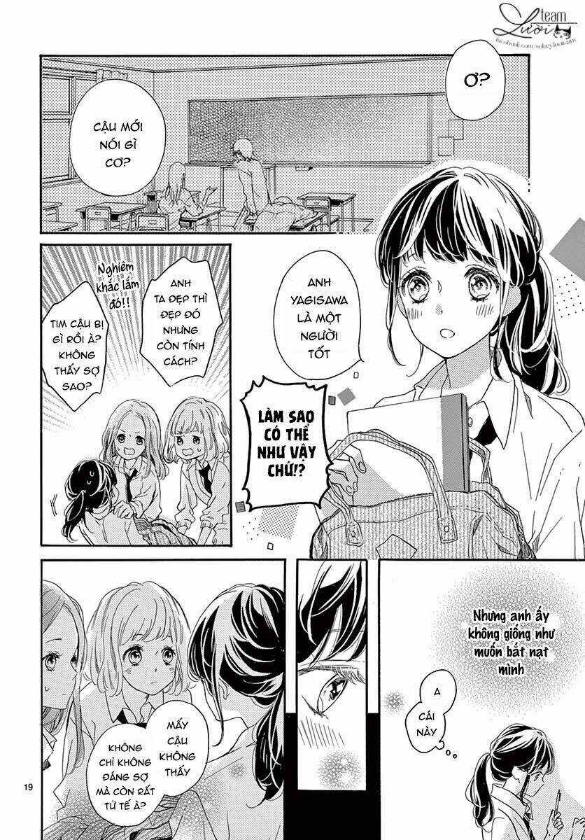 Yakkai Na Hatsukoi Wa... Senpai To Chapter 1 trang 22