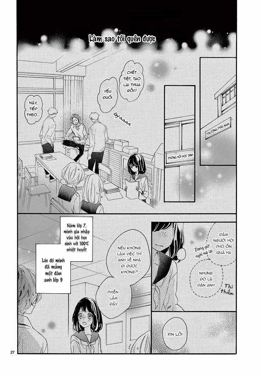 Yakkai Na Hatsukoi Wa... Senpai To Chapter 1 trang 30