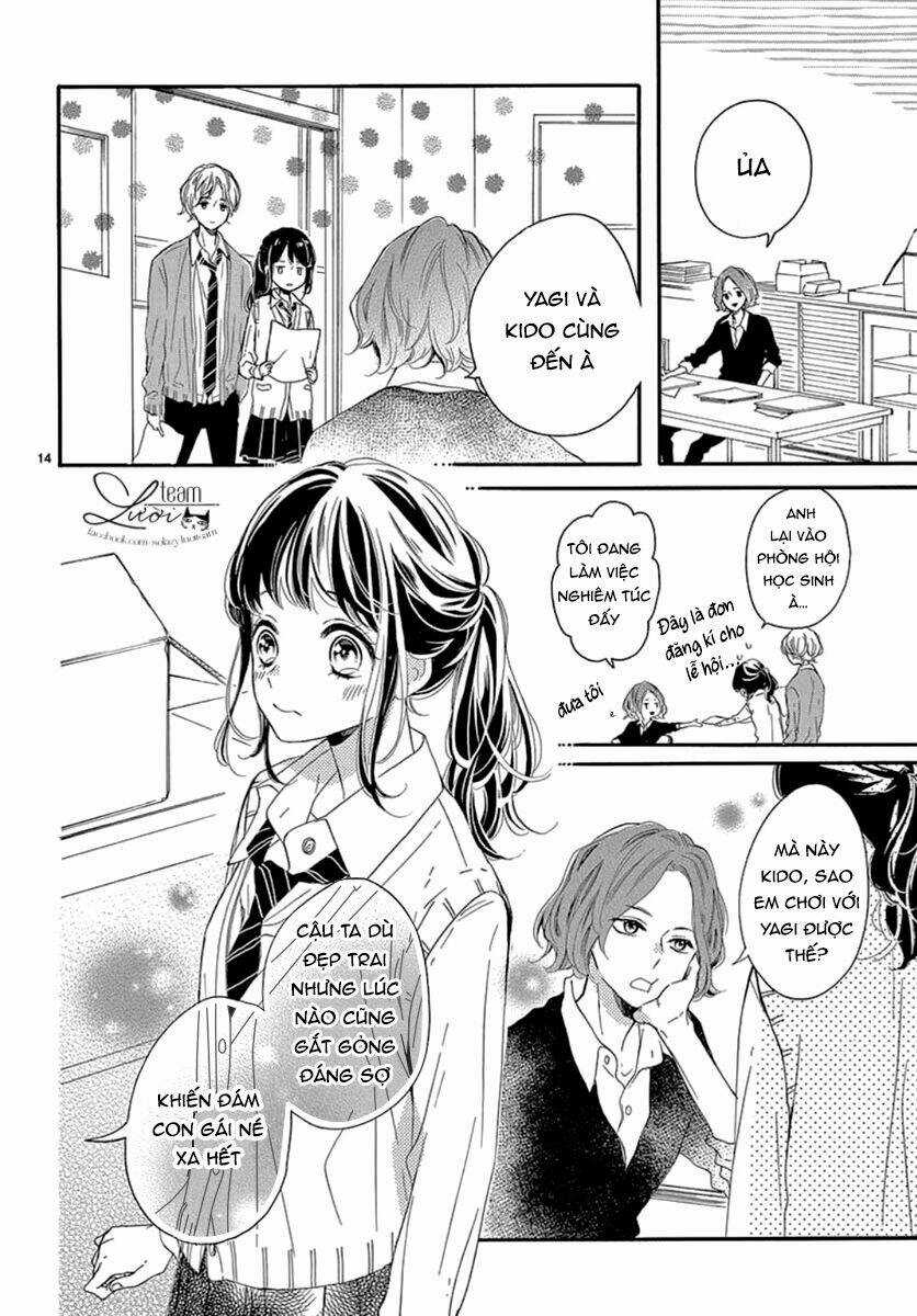 Yakkai Na Hatsukoi Wa... Senpai To Chapter 2 trang 16