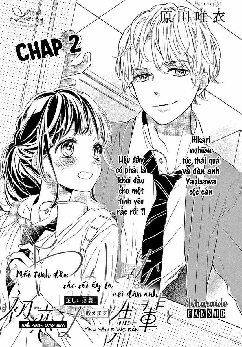 Yakkai Na Hatsukoi Wa... Senpai To Chapter 2 trang 3