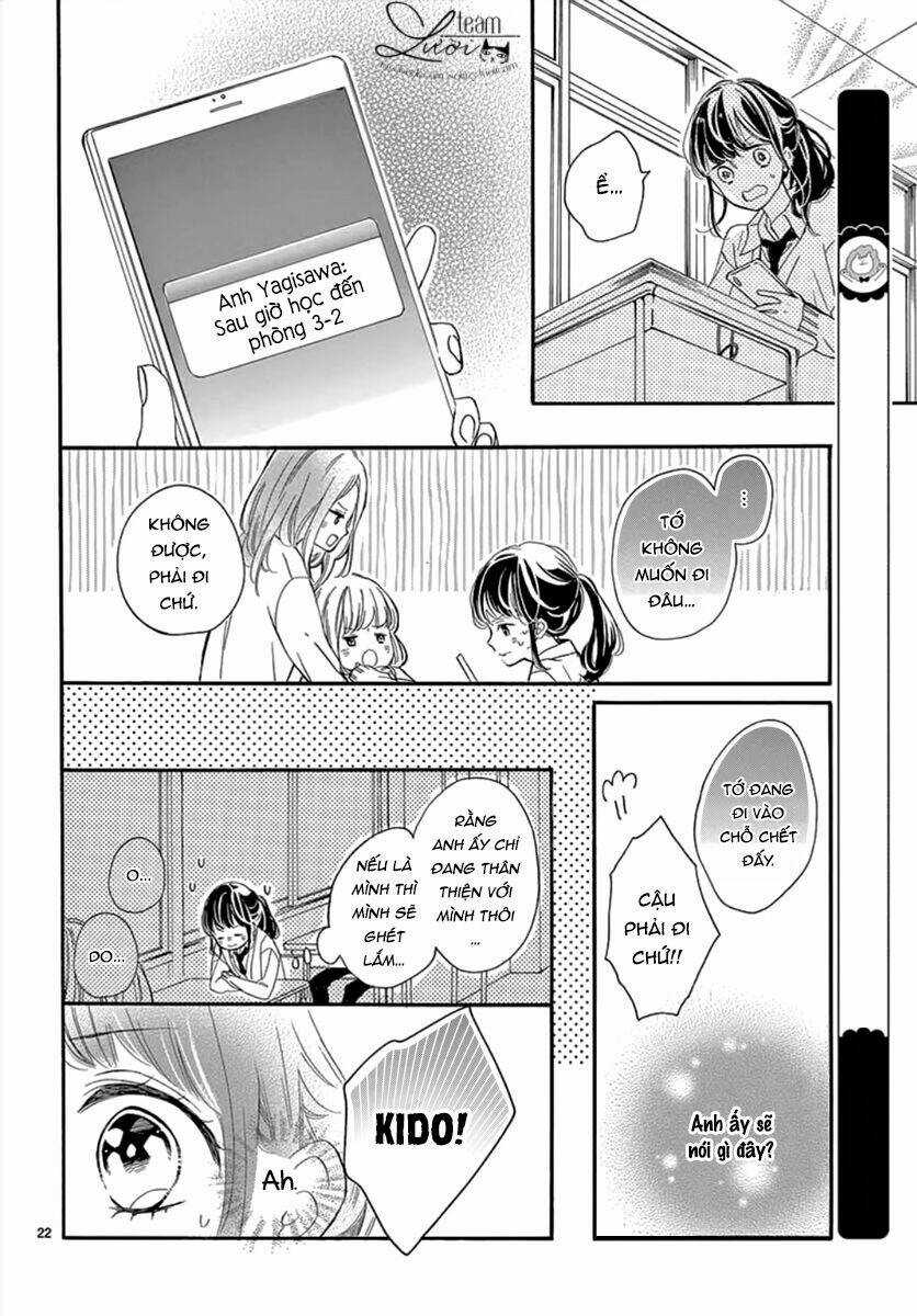 Yakkai Na Hatsukoi Wa... Senpai To Chapter 3 trang 25