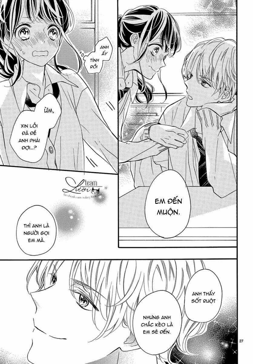 Yakkai Na Hatsukoi Wa... Senpai To Chapter 3 trang 30
