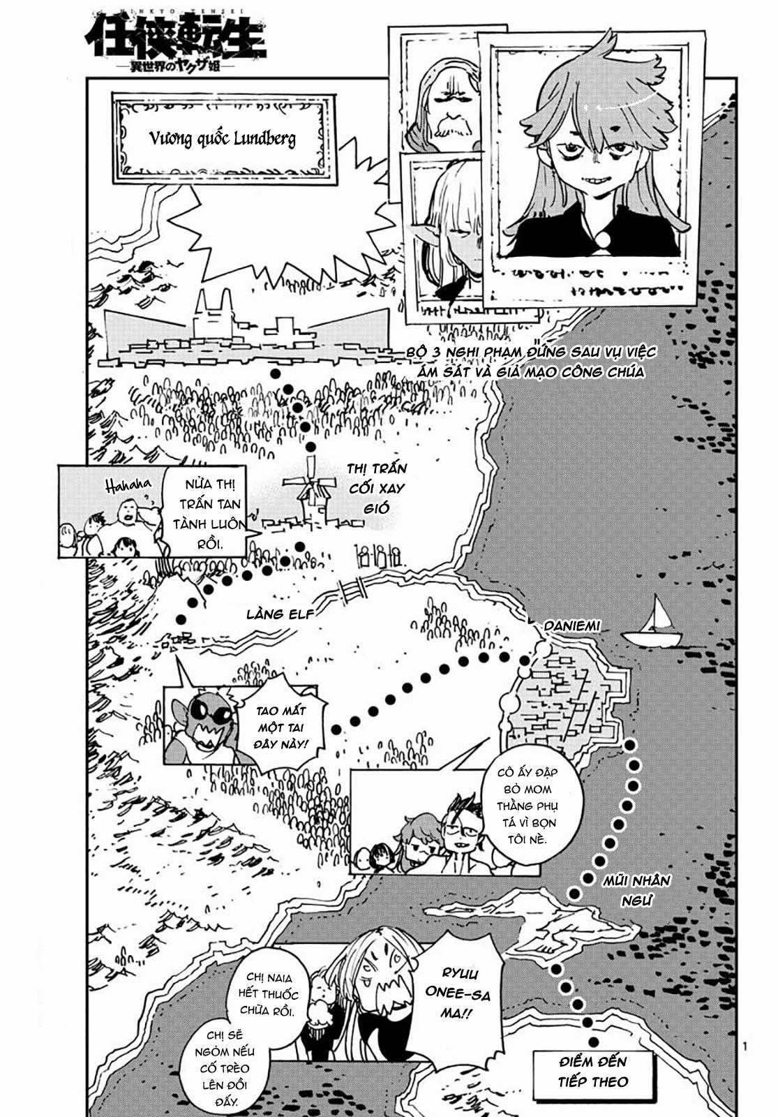 Yakuza chuyển sinh Chapter 16 trang 0