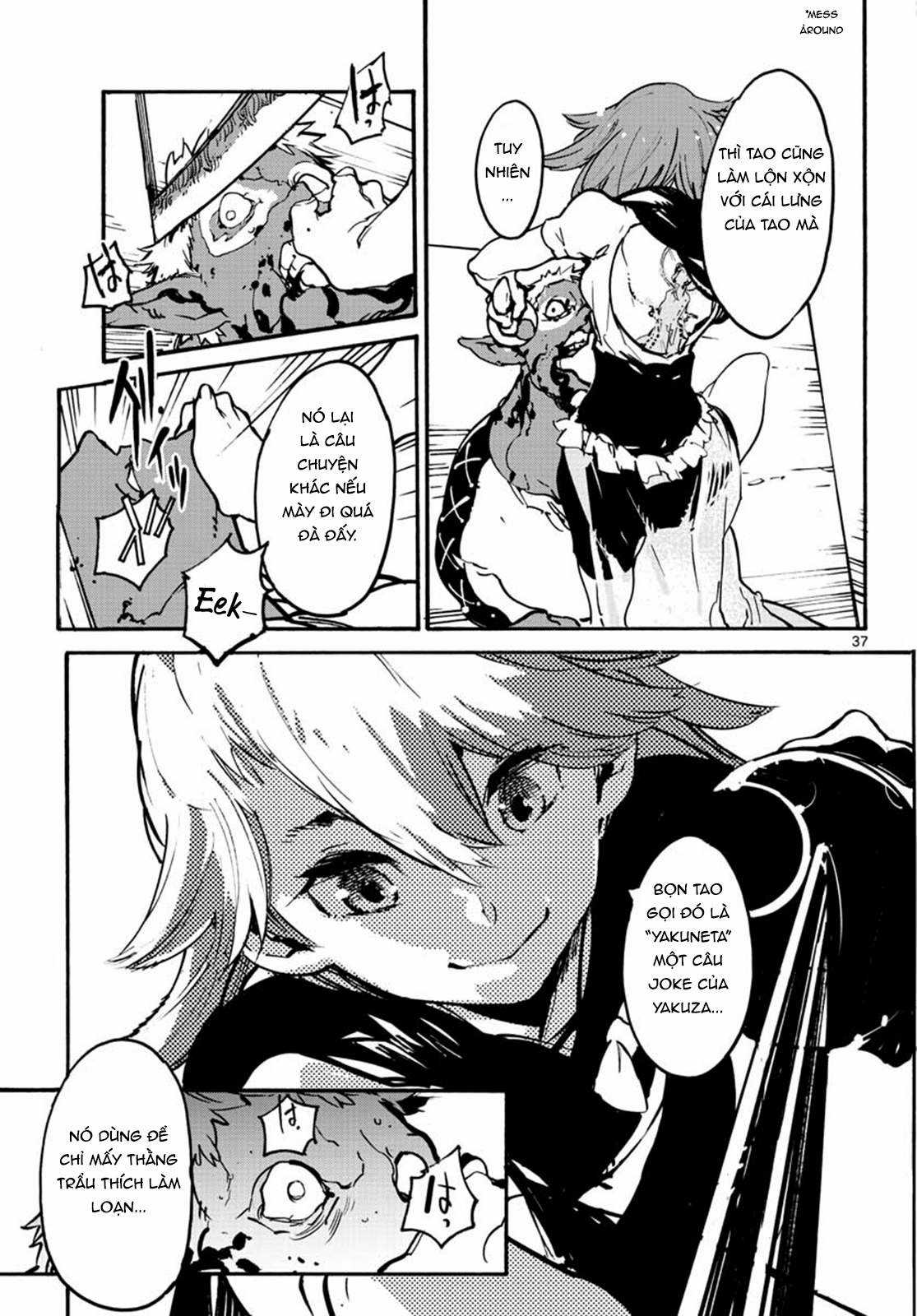 Yakuza chuyển sinh Chapter 7 trang 36