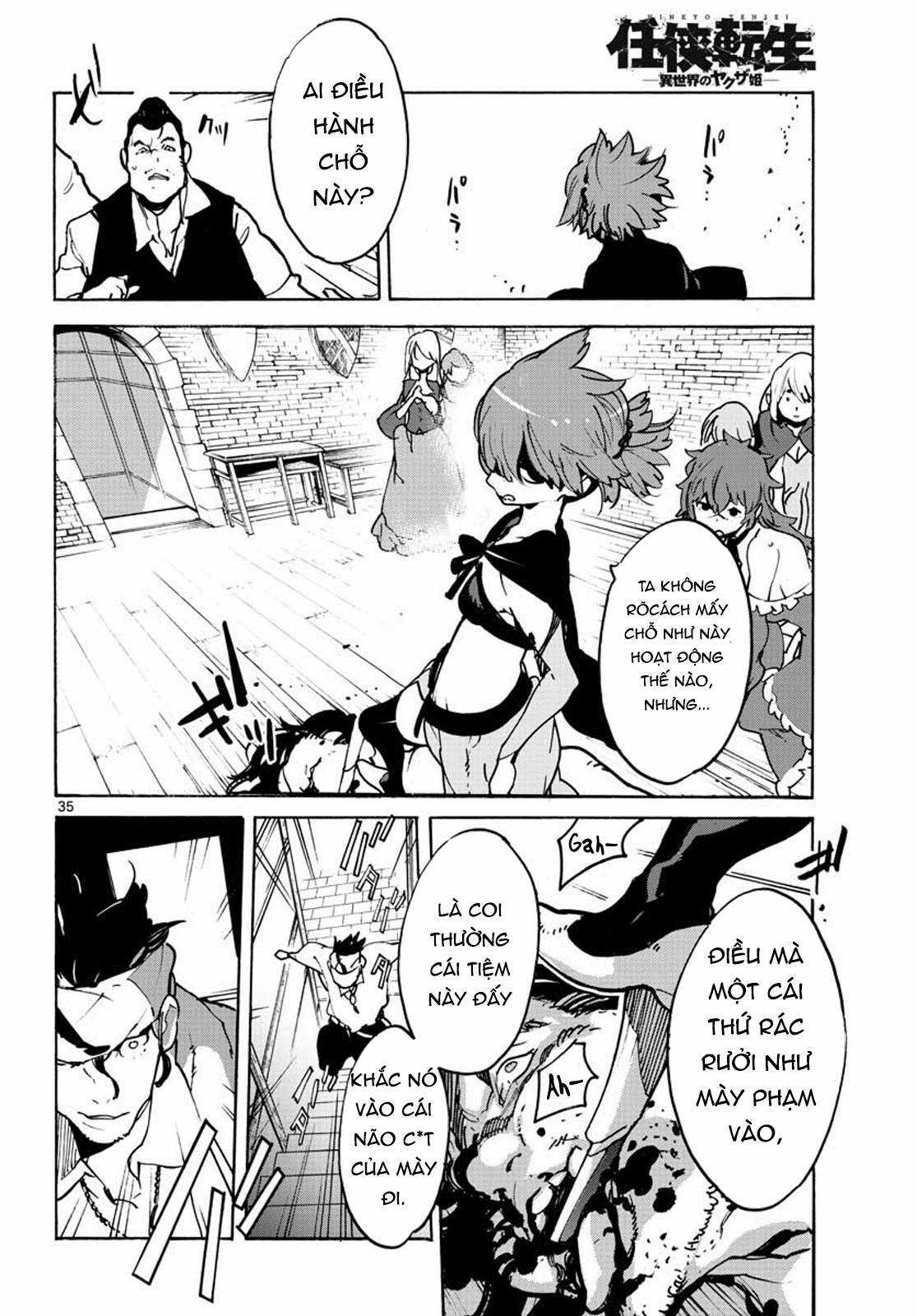 Yakuza chuyển sinh Chapter 9 trang 33