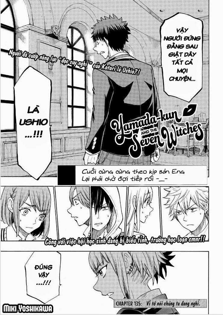 Yamada-Kun To 7 Nin No Majo Chapter 135 trang 0