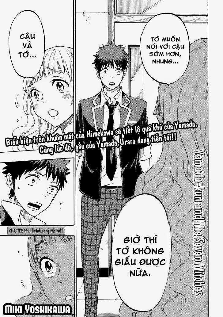 Yamada-Kun To 7 Nin No Majo Chapter 154 trang 1