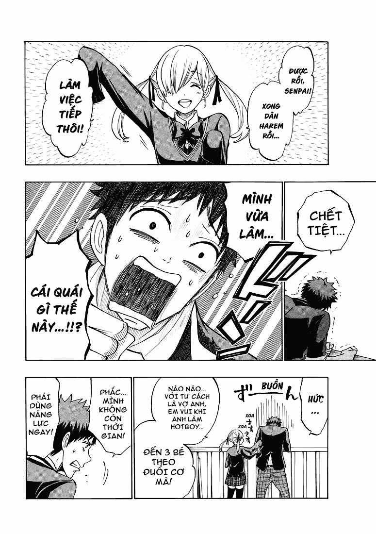 Yamada-Kun To 7 Nin No Majo Chapter 171 trang 17