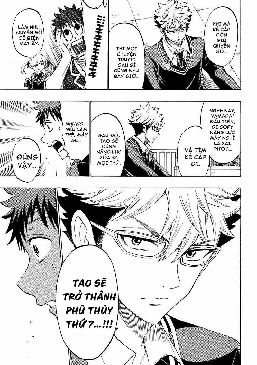 Yamada-Kun To 7 Nin No Majo Chapter 175 trang 17