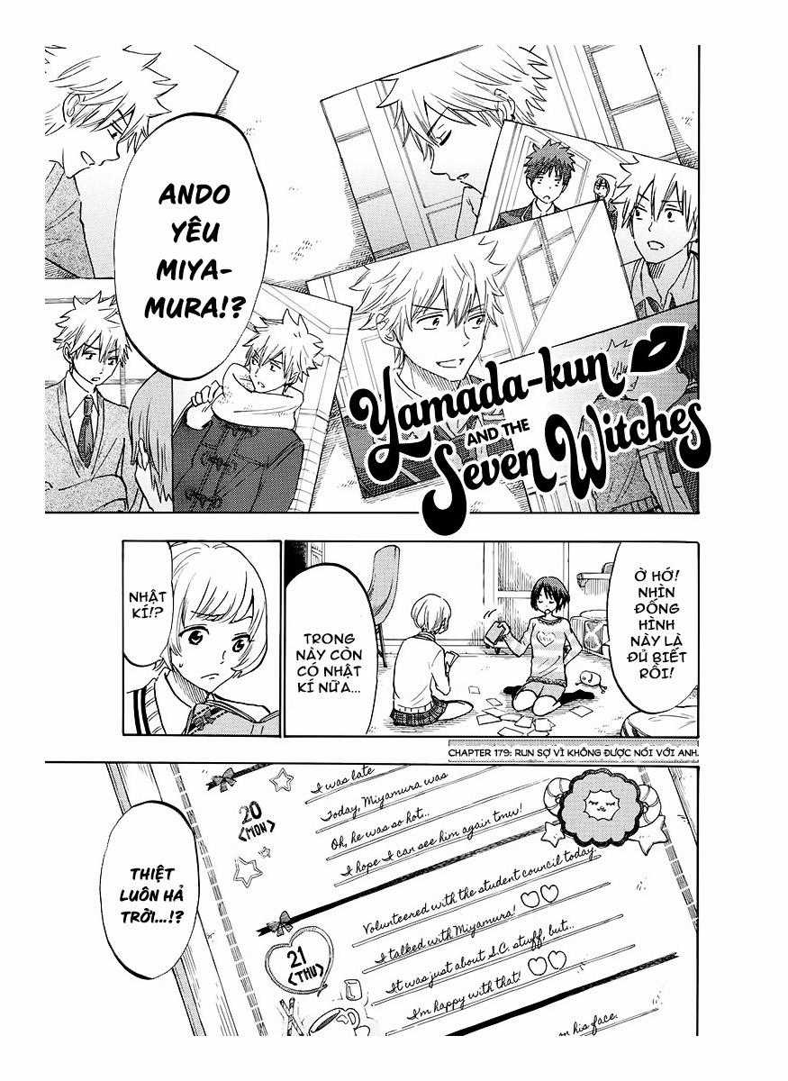 Yamada-Kun To 7 Nin No Majo Chapter 179 trang 2