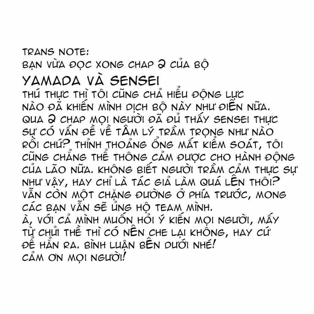 Yamada To Sensei Chapter 2 trang 30