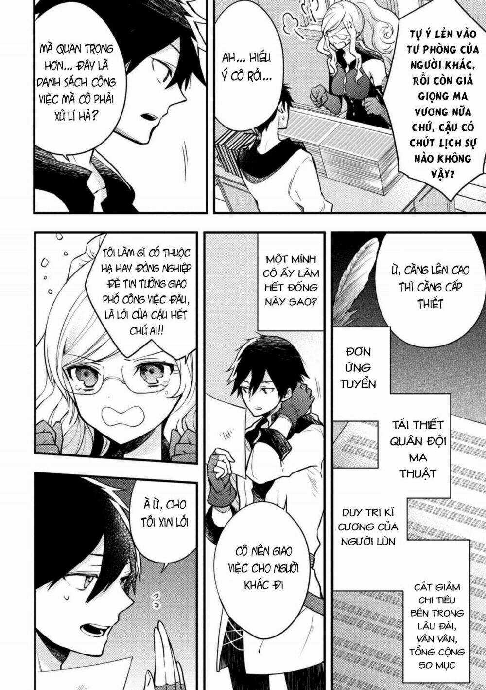 Yamemasu Tsugi No Shokuba Ha Mao Jo Chapter 3 trang 6