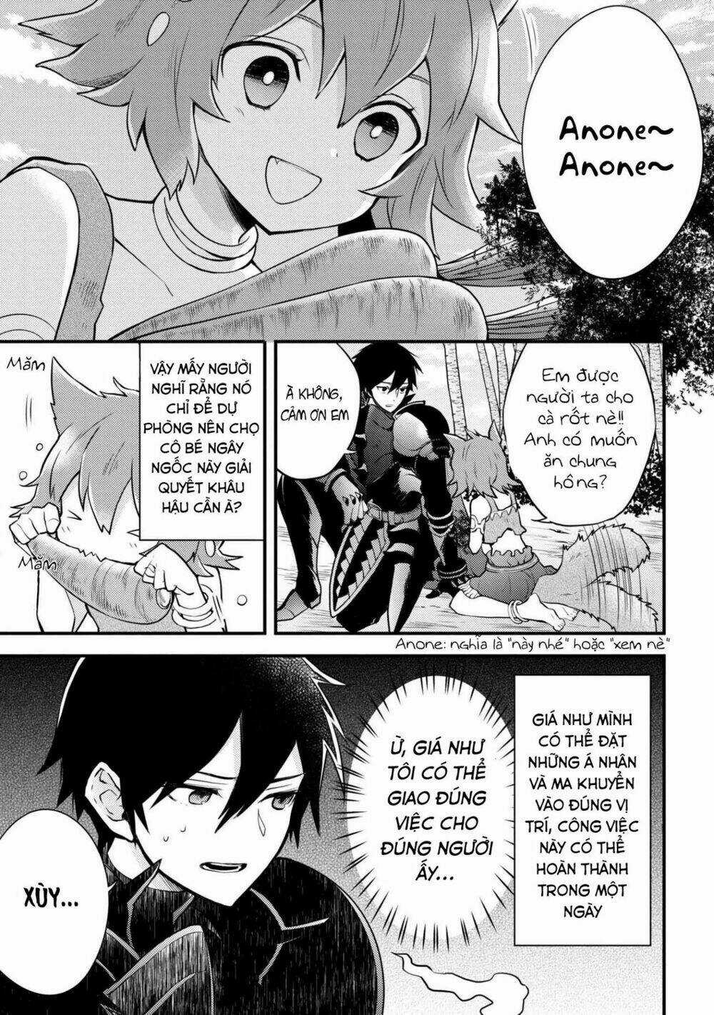 Yamemasu Tsugi No Shokuba Ha Mao Jo Chapter 4.1 trang 9