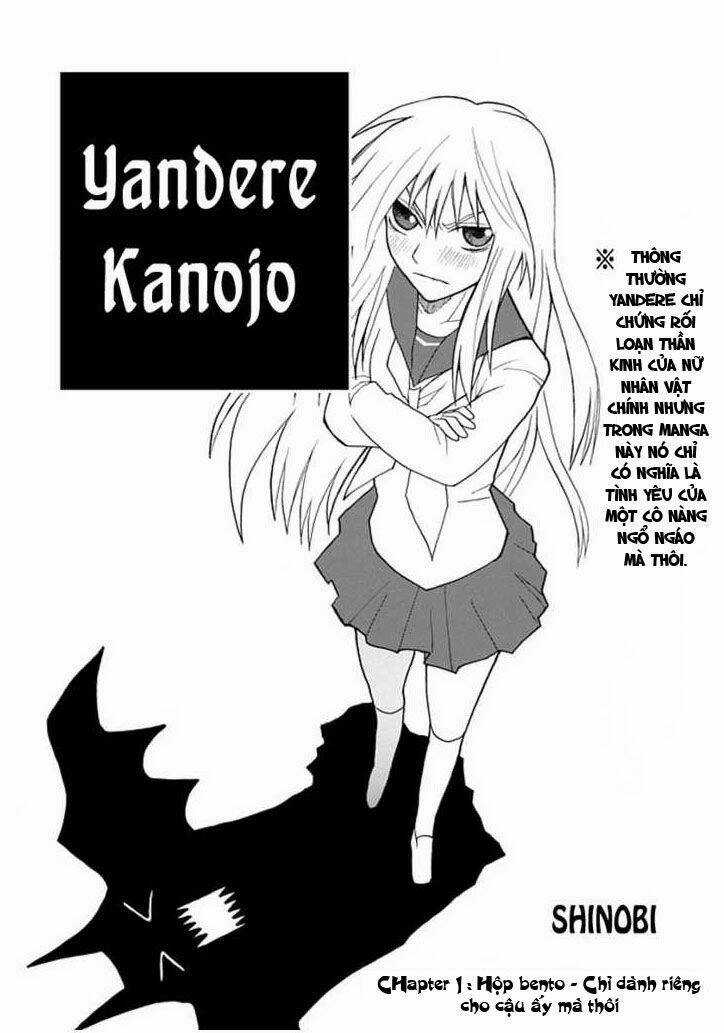 Yandere Kanojo Chapter 1 trang 2