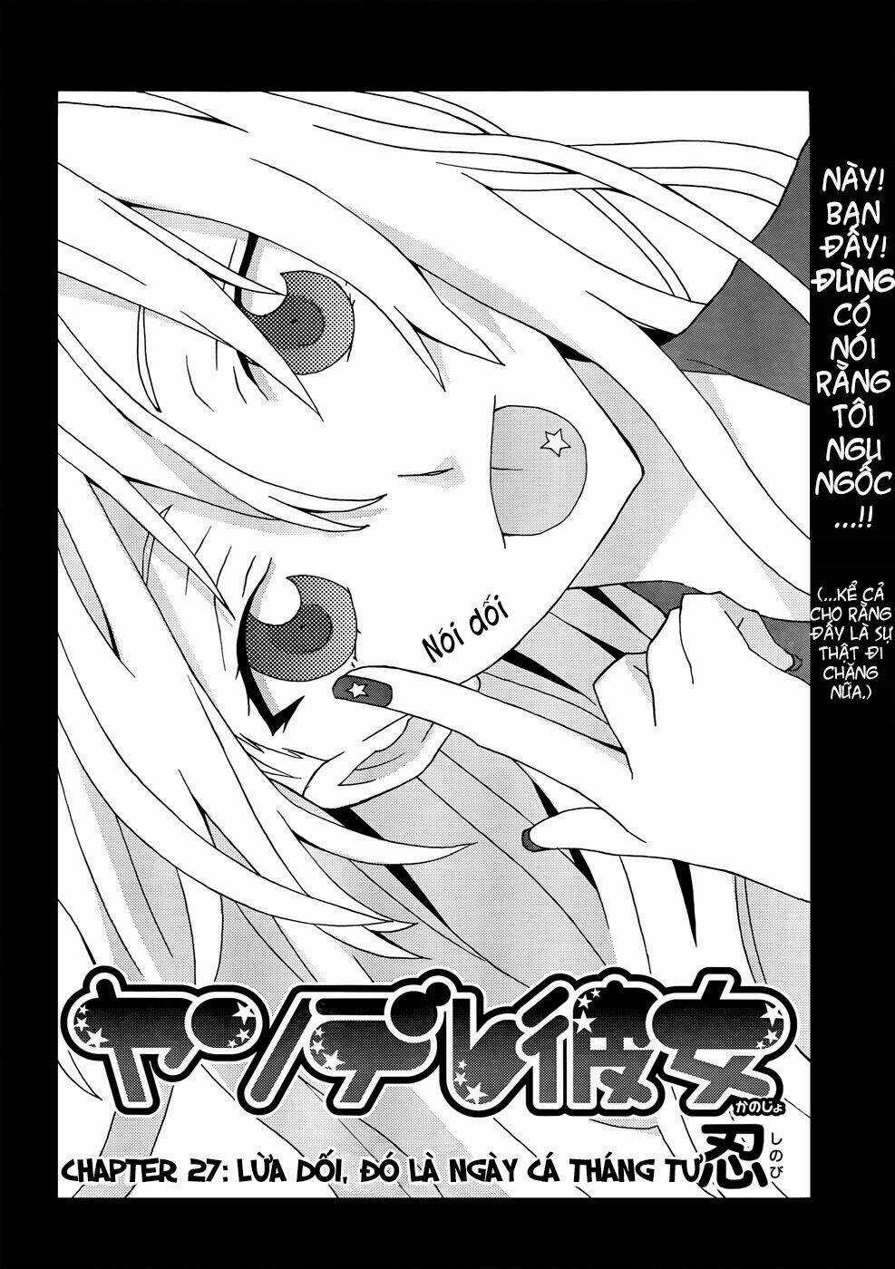 Yandere Kanojo Chapter 27.1 trang 2