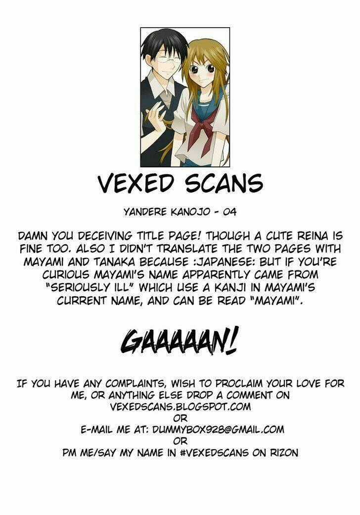 Yandere Kanojo Chapter 4.1 trang 21